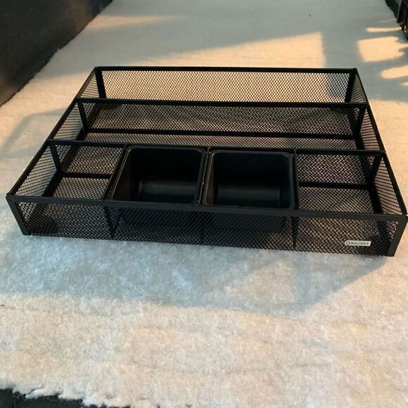 Rolodex Metal Mesh Deep Drawer Desk Organizer - Picture 3 of 5